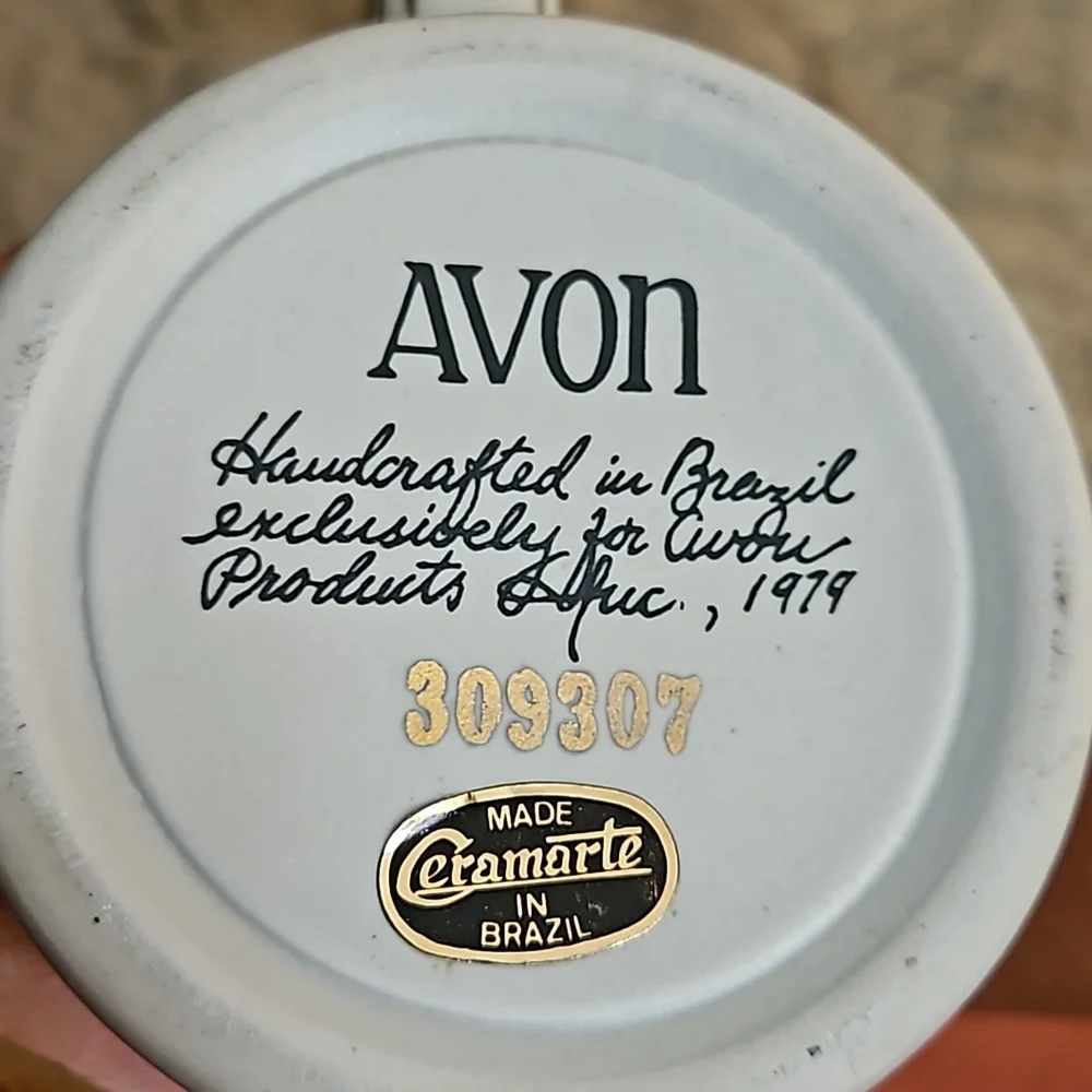 AVON 3D CAR AUTOMOBILE lidded Beer Stein, Mug, Cup